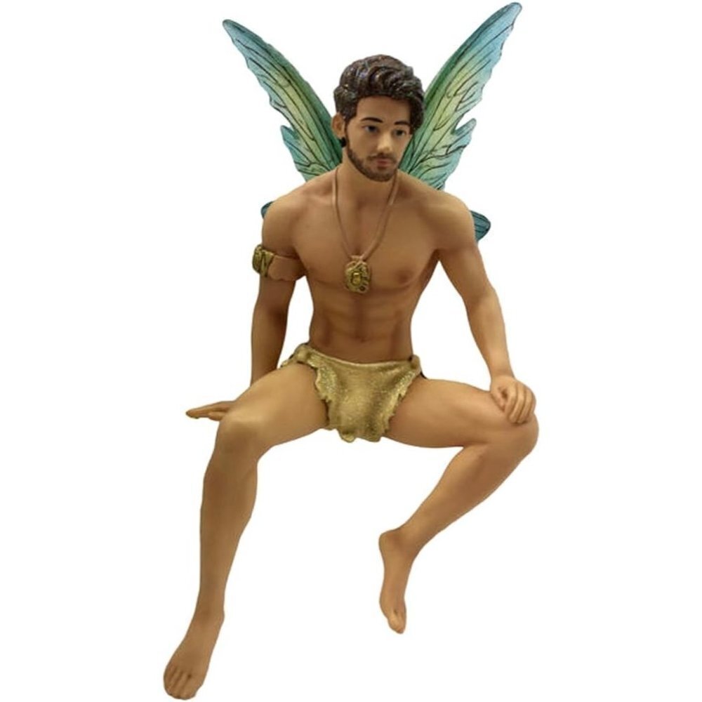 December Diamonds  Alston Male Fairy Christmas Ornament Faeries Pixie